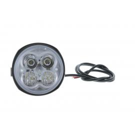 LED compact round work light built in